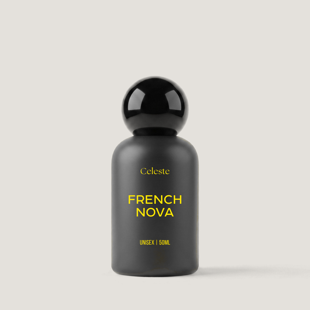 Celeste French Nova perfume bottle, 50 ml
