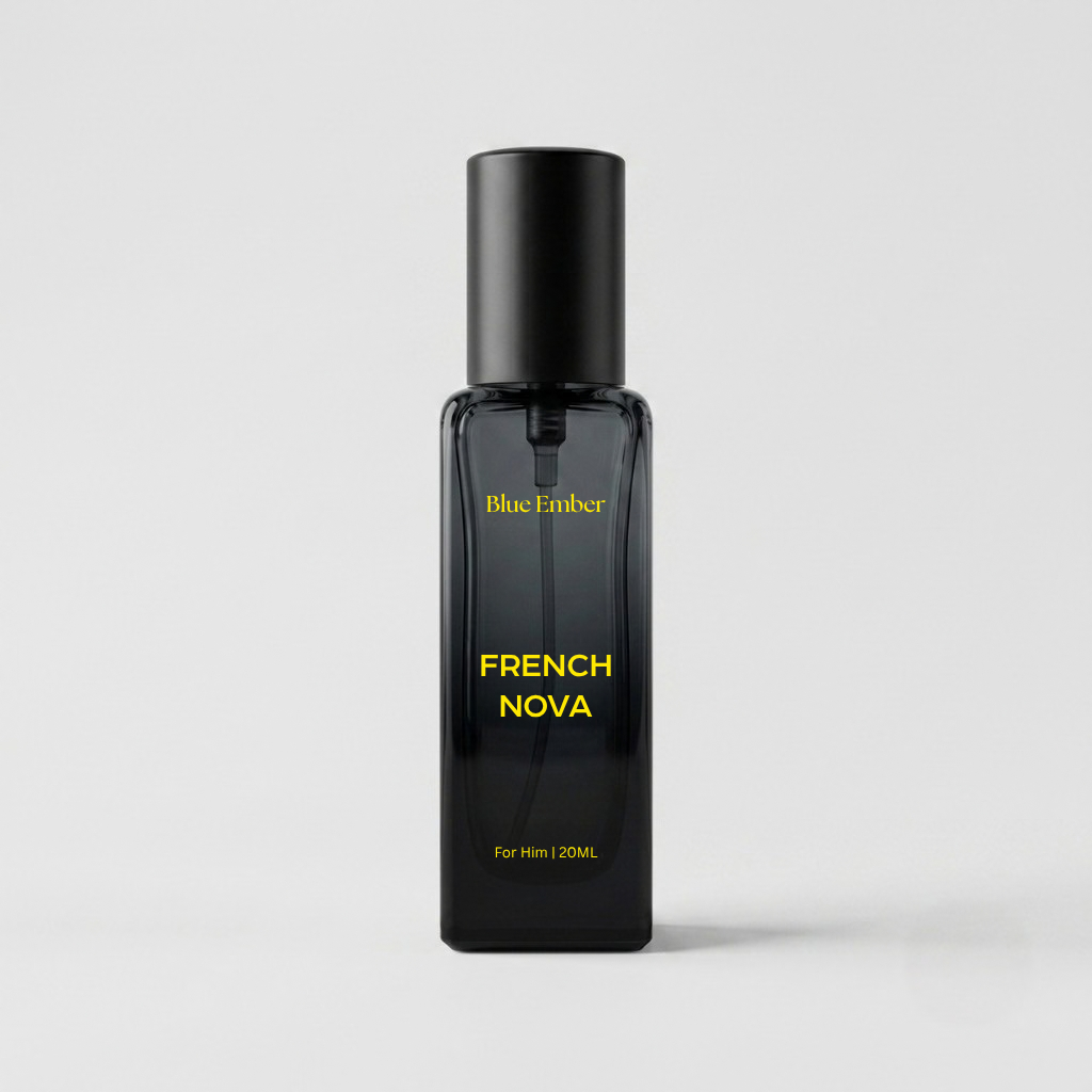 Blue Ember French Nova perfume bottle, 20 ml