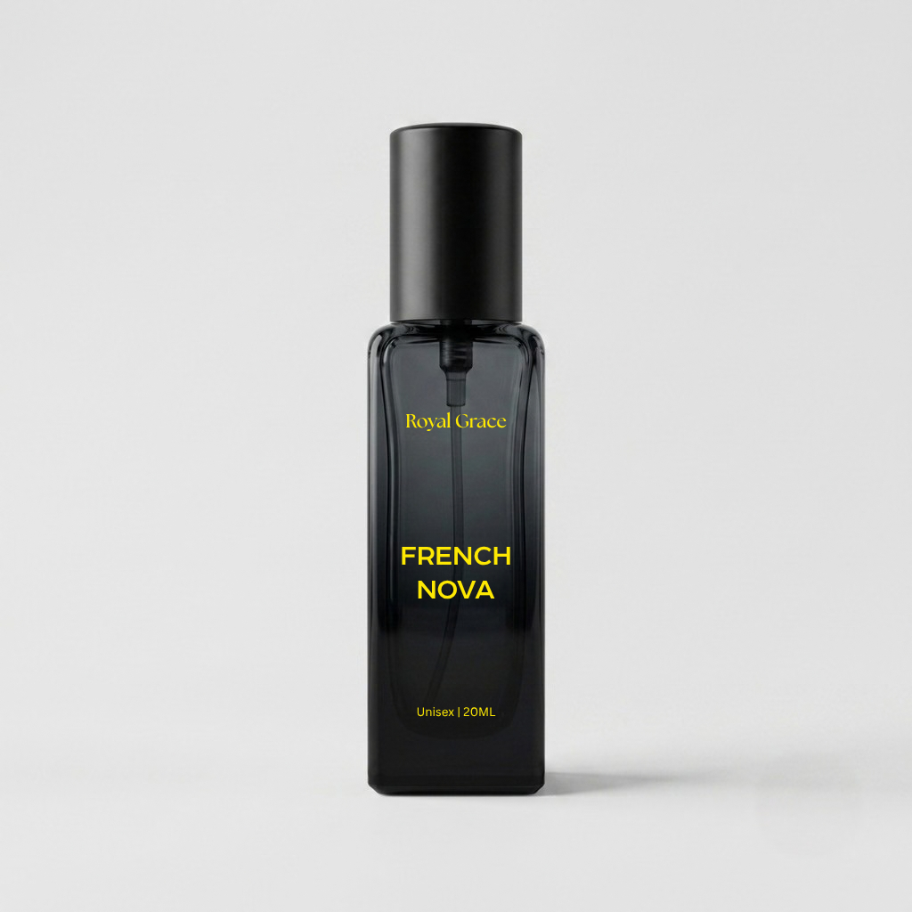 Royal Grace French Nova perfume bottle, 20 ml