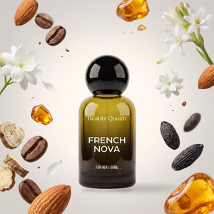 Beauty Queen French Nova perfume bottle with its fragrance notes